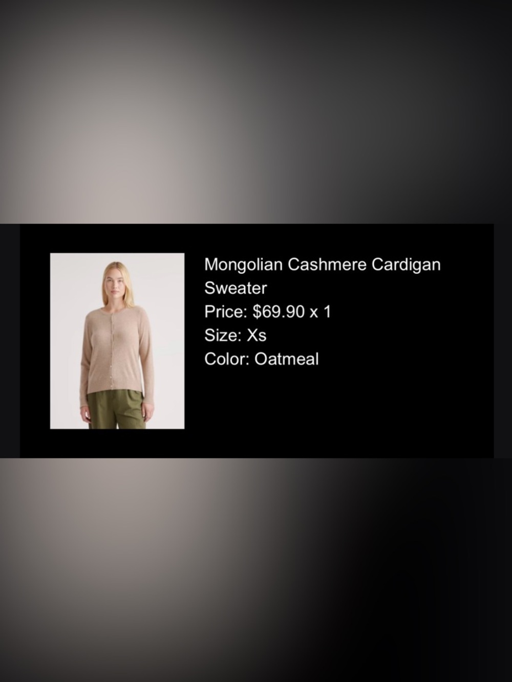 Quince Mongolian Cashmere Cardigan - Picture 11 of 11